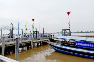 Vinh Long Province puts a tourist pier into operation on October 15.
