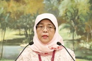 Singapore’s President Halimah Yacob (Photo: VNA)