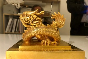 The Nguyen Dynasty’s imperial seal (Photo: SGGP)