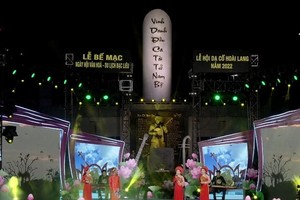 At the closing ceremony of the 2022 Bac Lieu Culture-Tourism Festival 