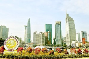 HCMC in days of spring with colorful flowers (Photo: SGGP)