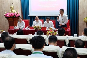 At the meeting (Photo: SGGP)