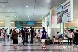 Domestic terminal in Phu Quoc International Aiport (Photo: SGGP)