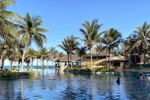 A resort in Phan Thiet City of the central coastal province of Binh Thuan (Photo: KK)