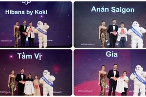 Four restaurants in Hanoi and HCMC have been given a Michelin Star. (Photo: SGGP)