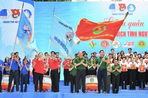 HCMC’s 2023 Summer Volunteer Campaign is launched on June 11. (Photo: SGGP)