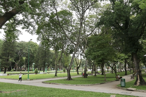 HCMC plans to have more green space by building more public parks. (Photo: VNA)