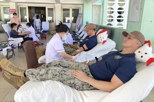 Returning to Vietnam for the 12th time, the PP enables participants, including US and Vietnamese personnel, to work together to enhance disaster response capacities and foster new and enduring friendships. (Photo: VNA)