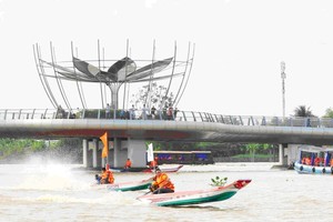 Can Tho composite boat championship will take place on September 3-4. (Photo: SGGP)