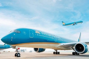 Vietnam Airlines is currently the first and only carrier of Vietnam to be granted the certification of PCI DSS Compliance Level 2. (Photo: VietnamPlus)