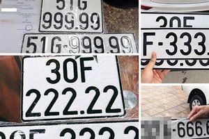 Car license plate auction to be re-conducted in September