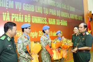 Three more Vietnam military officers to join UN peacekeeping forces