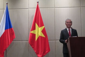 Vice Chairman of the HCMC People’s Committee Ngo Minh Chau speaks at the event. (Photo: SGGP)