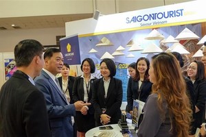 Vietnamese travel agencies are attending ITB Asia 2023 in Singapore (Photo: VNA)