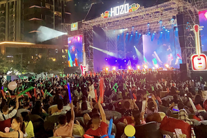 Hundreds of thousands of music lovers attend the 2022 Ho Do International Music Festival. (Photo: SGGP)