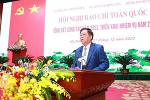 Secretary of the Party Central Committee and head of its Commission for Information and Education Nguyen Trong Nghia (Photo: VNA)