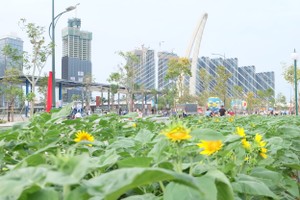 Thu Duc City inaugurates a riverside park. 
