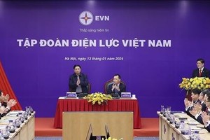 Prime Minister Pham Minh Chinh speaks at the working session (Photo: VNA)