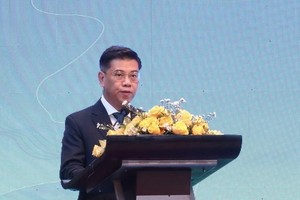 Vice Chairman of the HCMC People’s Committee Nguyen Van Dung speaks at the conference (Photo: VNA)