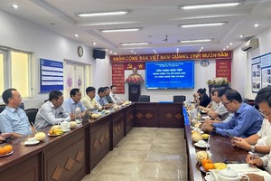 At the working session (Photo: Department of Science and Technology of HCMC)