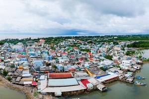 A corner of Can Thanh Commune in Can Gio District (Photo: SGGP)