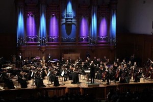 Russia’s oldest orchestra performs a Vietnamese music piece. (Photo: VNA)