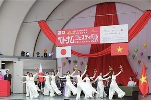 At the Vietnam Festival in Japan in 2023 (Photo: VNA)