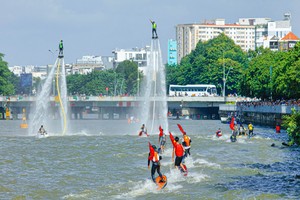 Many inner-city streets will be closed to traffic on the opening ceremony of the 2nd HCMC River Festival on May 31. (Photo: SGGP)