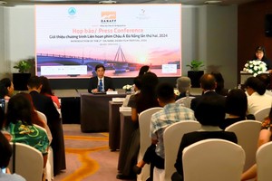 At the press conference (Photo: SGGP)