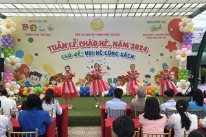 Thu Duc City Book Street offers a range of summer programs for kids from May 31 to August 31. (Photo: SGGP)