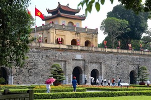 UNESCO World Heritage site Thang Long Imperial Citadel in Hanoi (Photo: VNA)