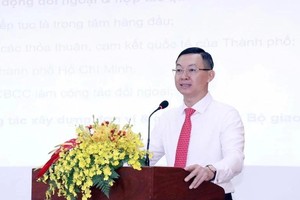 Tran Phuoc Anh, Director of the HCMC Department of External Affairs (Photo: VNA)