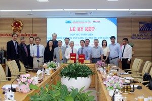 The Sai Gon Giai Phong (SGGP) Newspaper and the Cuu Long University signed a comprehensive cooperation on July 30. (Photo: SGGP)