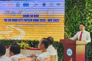 Press conference to announce HCMC Fintech Road 2025 (Photo: doanhnghiepcuocsong.vn)