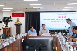 At the press conference (Photo: SGGP)