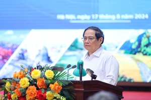 Prime Minister Pham Minh Chinh at the meeting on August 17 (Photo: baochinhphu.vn)