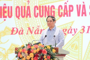 PM Pham Minh Chinh speaks at the conference. (Photo:SGGP)