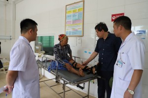 The Ministry of Health issues a dispatch on the implementation of medical measures in response to storm Soulik. (Photo: SGGP)