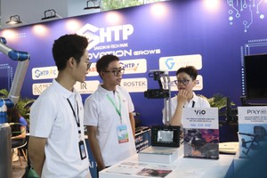 The five-day Technology and Equipment Fair (Techmart) 2024 presents technologies and equipment to promote green industrial transformation in HCMC. (Photo: SGGP)