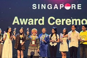 Vietnamese artists win three awards at the 2024 Asia Pacific Arts Festival held from October 19 to 20 in Singapore.
