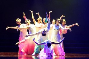 A traditional dance performance at the 8th HCMC Dance Arts Festival 2024