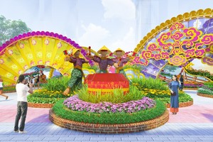 Design of the Nguyen Hue Flower Street 2024