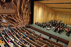 The concert marks 35th anniversary of Vietnam-Brazil diplomatic ties at Ho Guom Theater in Hanoi on October 30. (Photo: SGGP)