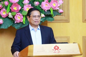 PM Pham Minh Chinh, head of the national committee for education and training reform, speaks at the meeting on November 2. (Photo: SGGP)