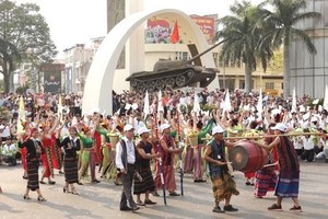 The 8th Buon Ma Thuot Coffee Festival 2023 marks the 49th anniversary of the Victory of Buon Ma Thuot City. (Photo: SGGP)