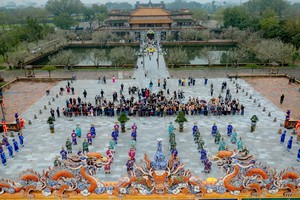 A royal ritual is revived in Hue Imperial Citadel (Photo: SGGP)