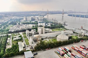 A corner of Hiep Phuoc Industrial Park in Nha Be District (Photo: SGGP)