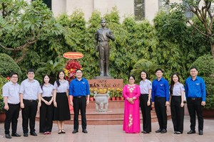 At the memorial dedicated to People's Armed Forces Hero, martyr Tran Van On (Photo: SGGP)