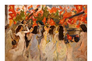 A painting by painter Quach Phong