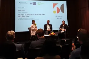 At the press conference (Photo: SGGP)